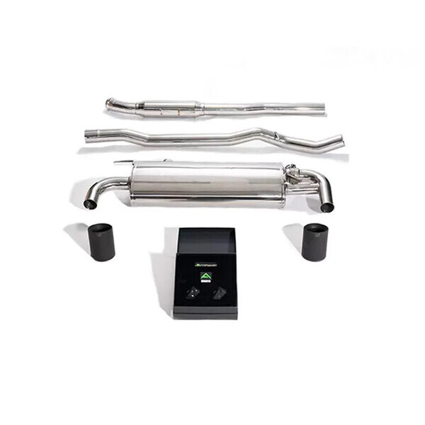 M135I F40 OPF ARMYTRIX EXHAUST SYSTEM W/DUAL MATTE BLACK