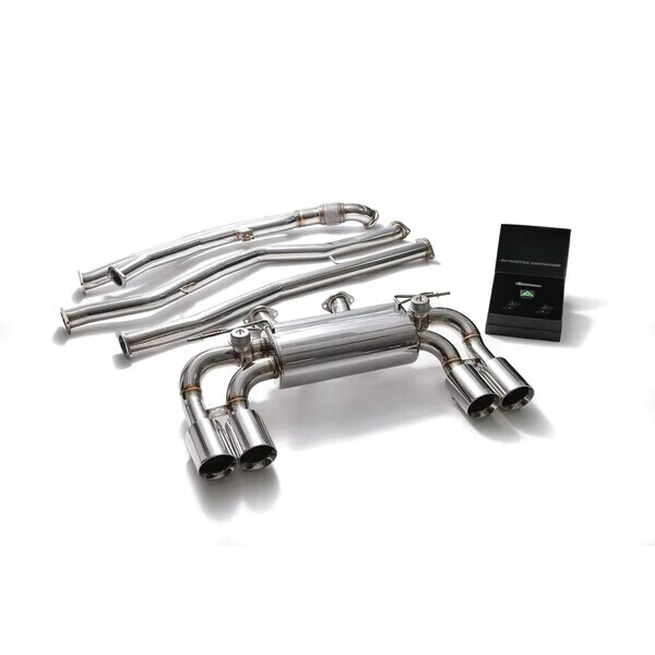 M2 F87 ARMYTRIX EXHAUST SYSTEM W/ QUAD CHROME