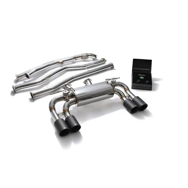 M2 F87 ARMYTRIX EXHAUST SYSTEM W/QUAD MATTE BLACK