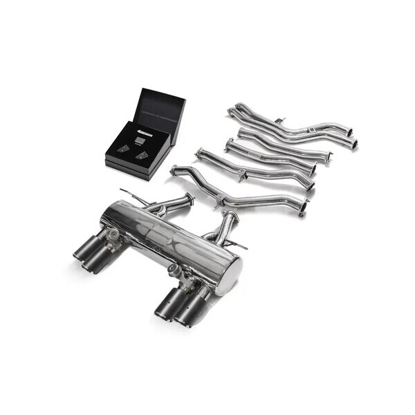 M3 F80 / M4 F8X ARMYTRIX EXHAUST SYSTEM W/QUAD CARBON FIBER