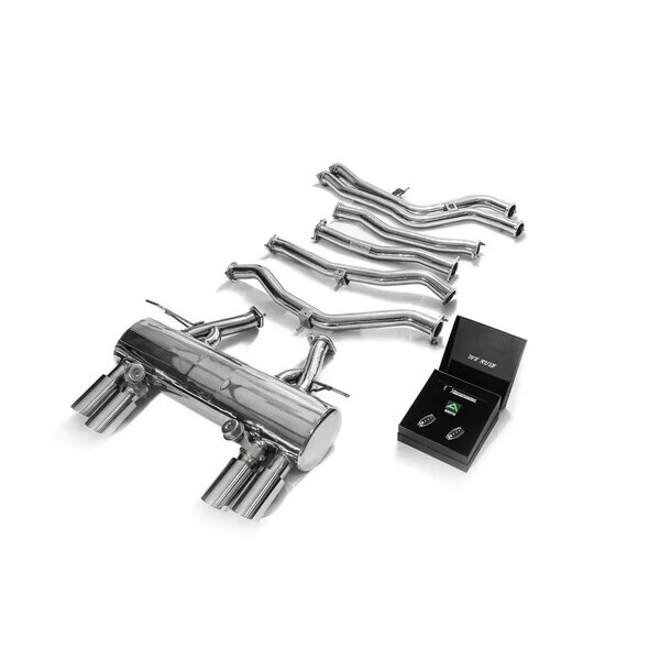 M3 F80 / M4 F8X ARMYTRIX EXHAUST SYSTEM W/ QUAD CHROME