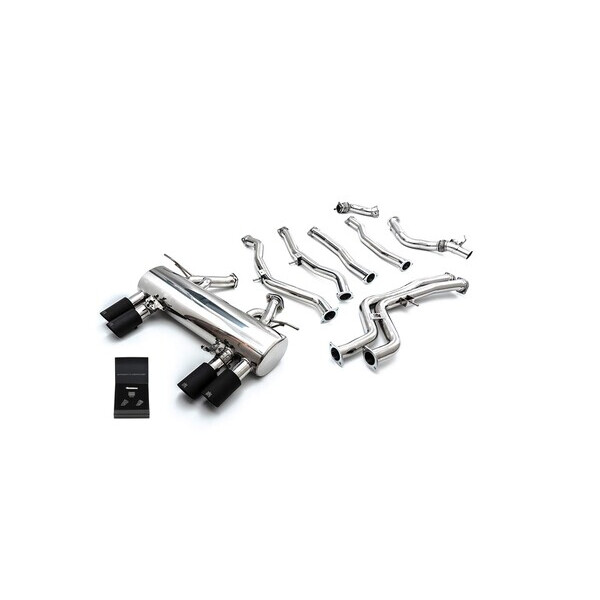 M3 F80 / M4 F8X ARMYTRIX EXHAUST SYSTEM W/QUAD MATTE BLACK