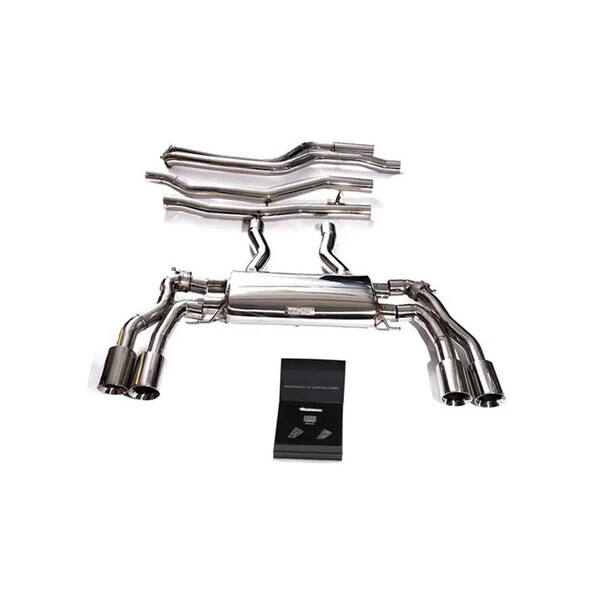 X3M / X4M F9X S58 NON-OPF ARMYTRIX EXHAUST SYSTEM W/ QUAD CHROME