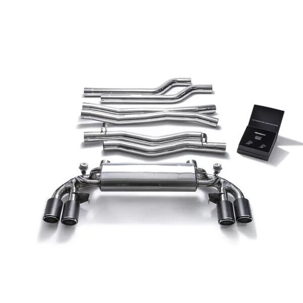 M5 F90 NON-OPF ARMYTRIX EXHAUST SYSTEM W/QUAD CARBON FIBER
