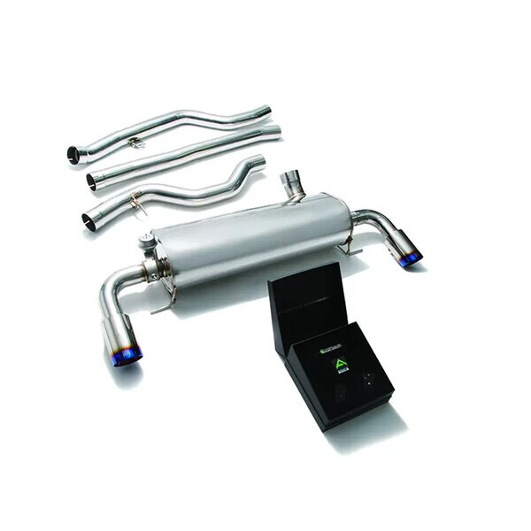 320I/330I/420I/430I B48 NON-OPF ARMYTRIX EXHAUST SYSTEM W/DUAL BLUE COATED