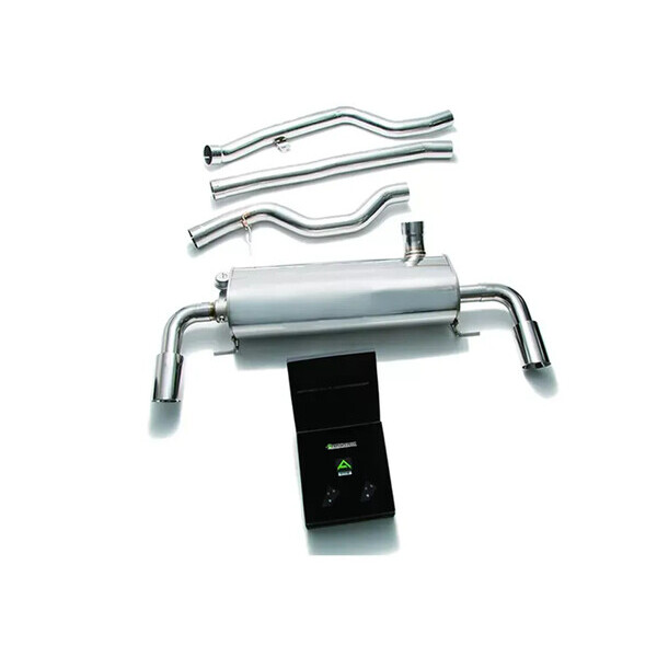 320I/330I/420I/430I B48 NON-OPF ARMYTRIX EXHAUST SYSTEM W/ DUAL CHROME