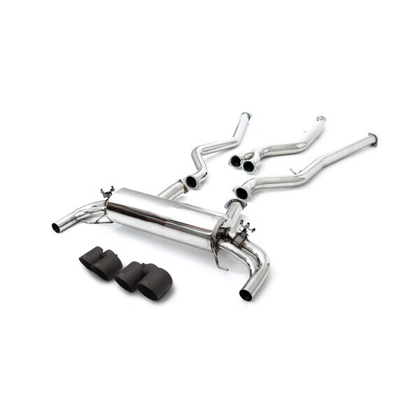 M340I/440I G2X OPF ARMYTRIX EXHAUST SYSTEM W/QUAD MATTE BLACK
