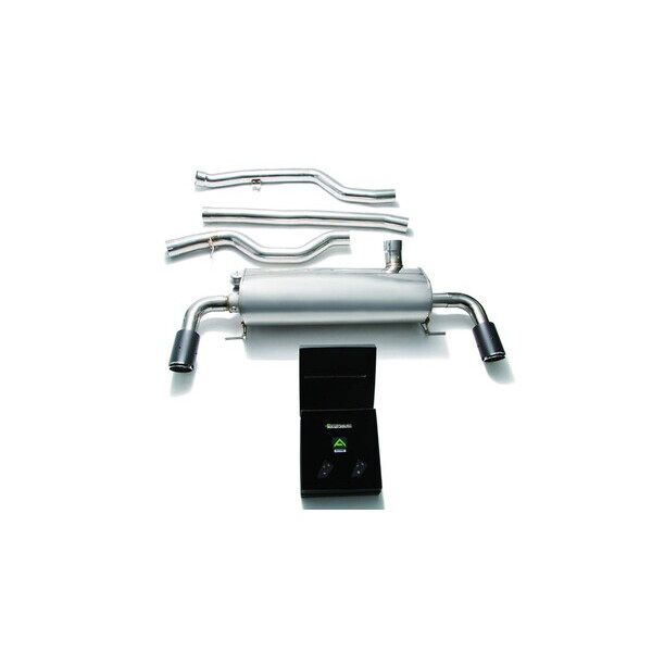 320I/330I/420I/430I G2X INCL XDRIVE ARMYTRIX EXHAUST SYSTEM W/DUAL CARBON FIBER