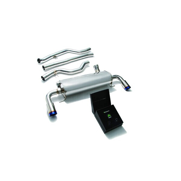 320I/330I/420I/430I G2X INCL XDRIVE ARMYTRIX EXHAUST SYSTEM W/DUAL BLUE COATED