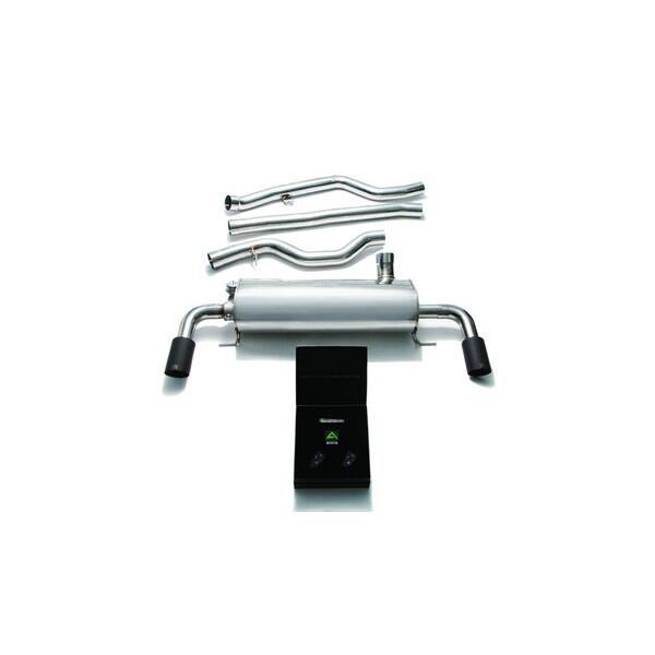 320I/330I/420I/430I G2X INCL XDRIVE ARMYTRIX EXHAUST SYSTEM W/DUAL MATTE BLACK