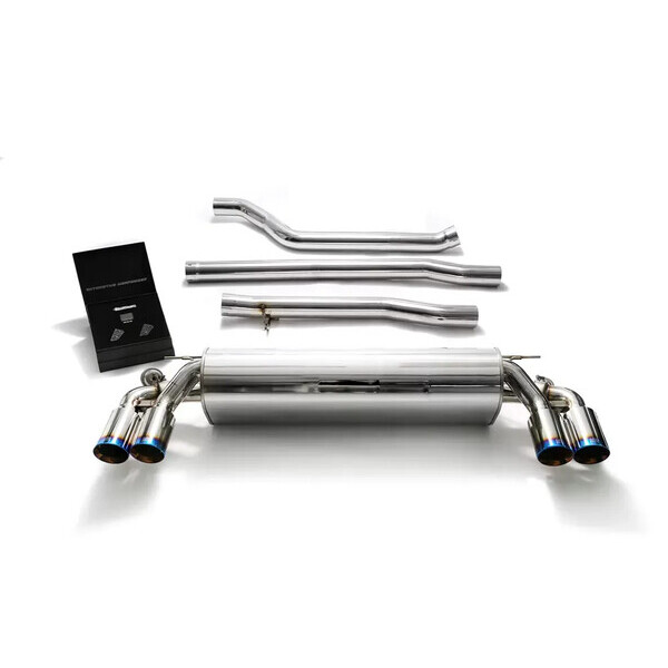 540I / 540XI G3X B58 ARMYTRIX EXHAUST SYSTEM W/QUAD BLUE COATED