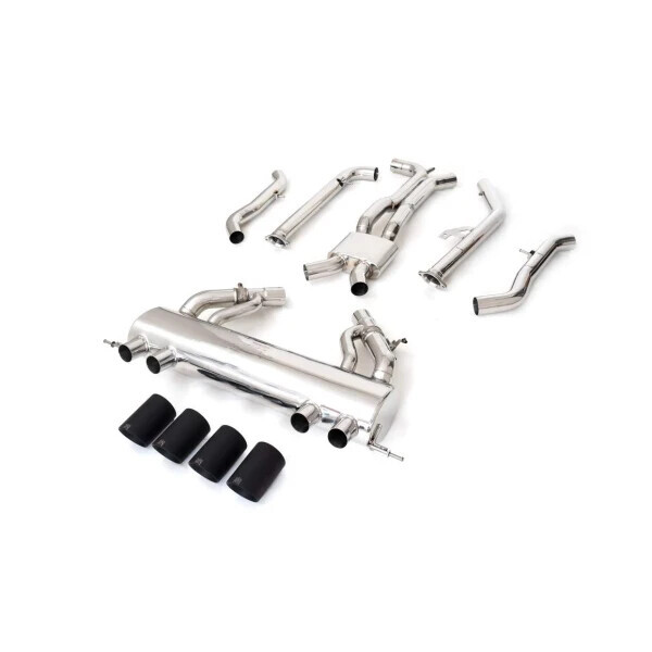M2 G87 OPF ARMYTRIX TITANIUM EXHAUST SYSTEM W/QUAD TITANIUM BLACK