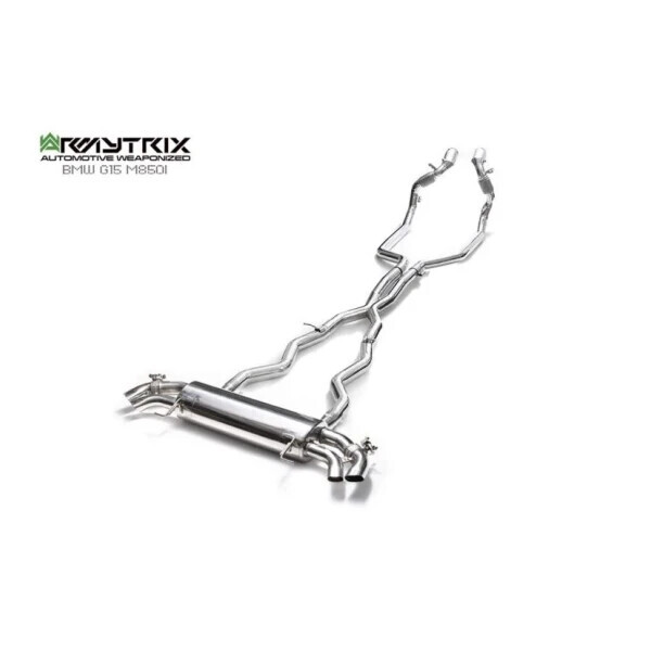 M850I G16 N63 GRAN COUPÉ NON-OPF ARMYTRIX EXHAUST SYSTEM