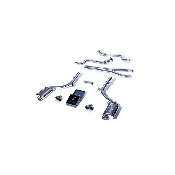 CHALLENGER RT 15+ ARMYTRIX EXHAUST SYSTEM W/QUAD MATTE BLACK TIPS