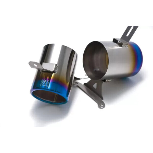 488 GTB / SPIDER ARMYTRIX TITANIUM TWIN TITANIUM BLUE TIPS