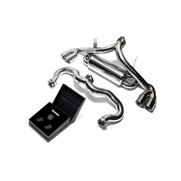 F355 ARMYTRIX EXHAUST SYSTEM W/NO TIPS