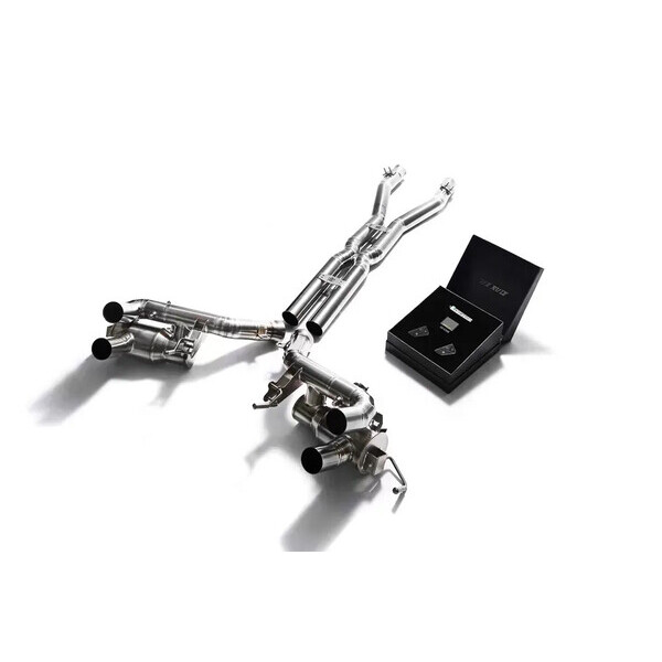 CALIFORNIA 08-13 (4.3L) ARMYTRIX TITANIUM EXHAUST SYSTEM W/NO TIPS