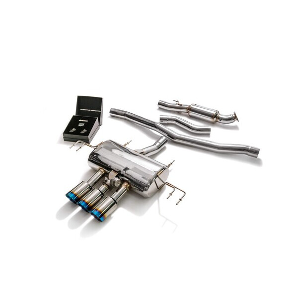 CIVIC TYPE R FL5 ARMYTRIX EXHAUST SYSTEM W/TRIPLE BLUE COATED