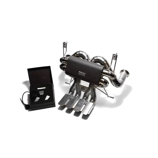 AVENTADOR ARMYTRIX EXHAUST SYSTEM W/QUAD TITANIUM