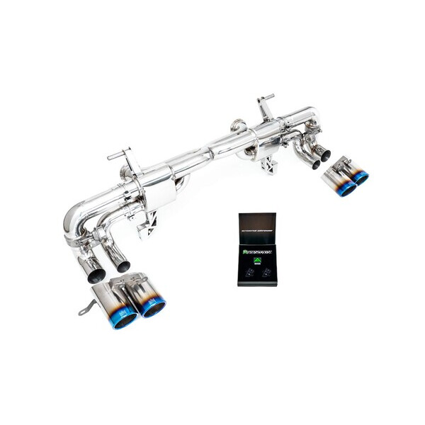 GALLARDO ARMYTRIX EXHAUST SYSTEM W/QUAD TITANIUM BLUE