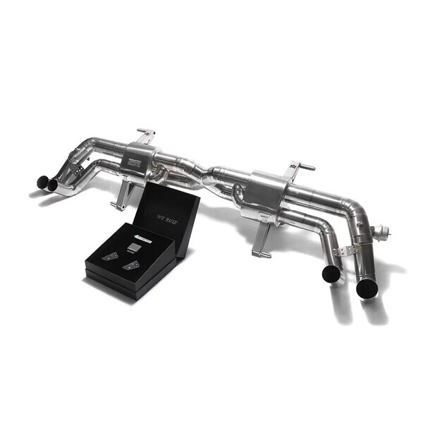 HURACÁN LP580/LP610 ARMYTRIX TITANIUM EXHAUST SYSTEM W/NO TIPS