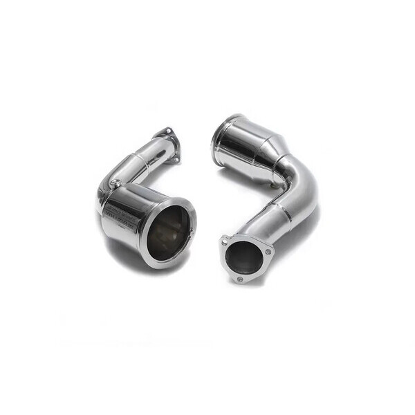 URUS / RSQ8 NON-OPF ARMYTRIX CERAMIC COATED HIGH-FLOW PERFORMANCE DE-CATTED DOWN-PIPE