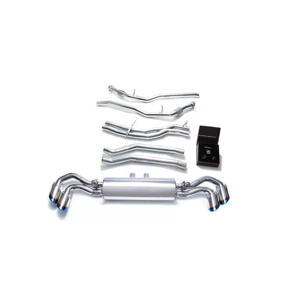 URUS NON-OPF ARMYTRIX EXHAUST SYSTEM W/QUAD BLUE COATED