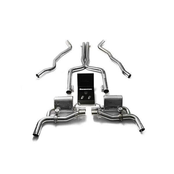 C63 / 63S W205 NON-OPF ARMYTRIX EXHAUST SYSTEM W/NO TIPS