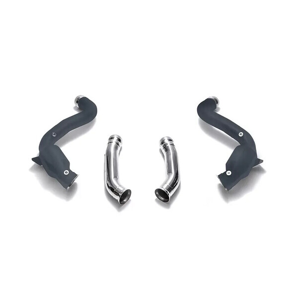 GLC / C63/S NON-OPF ARMYTRIX CERAMIC COATED SPORT CAT DOWN-PIPE WITH 200 CPSI CAT