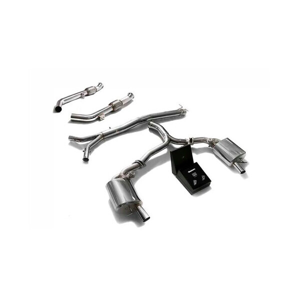 C43/C400/450 W205 OPF ARMYTRIX EXHAUST SYSTEM W/NO TIPS