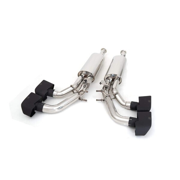 G500 W463A NON-OPF ARMYTRIX EXHAUST SYSTEM W/QUAD SQUARE MATTE BLACK