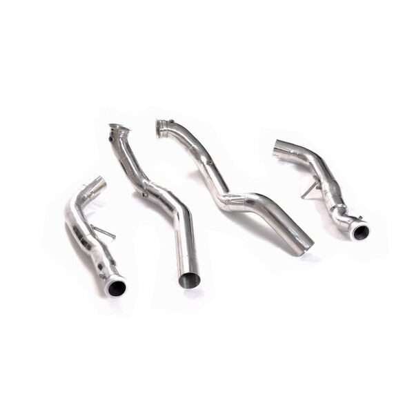 G63 W463A OPF ARMYTRIX SPORT CAT DOWN-PIPES WITH 200 CPSI CAT