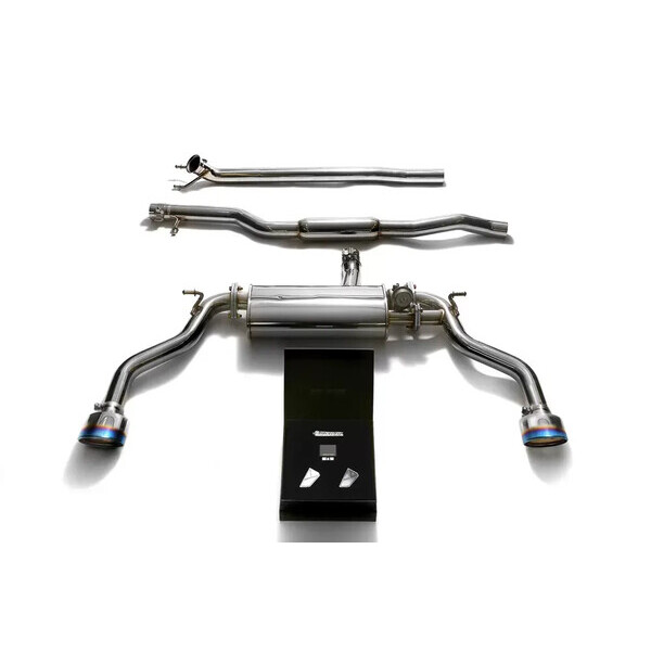 CLA250 4MATIC C117 ARMYTRIX EXHAUST SYSTEM W/DUAL BLUE COATED OVAL