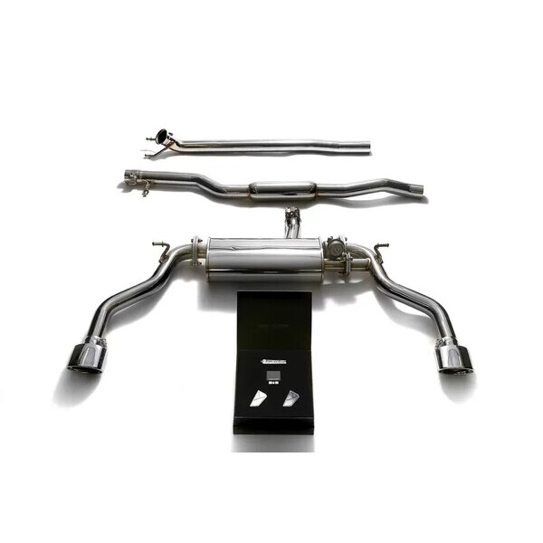 CLA250 4MATIC C117 ARMYTRIX EXHAUST SYSTEM W/DUAL CHROME OVAL