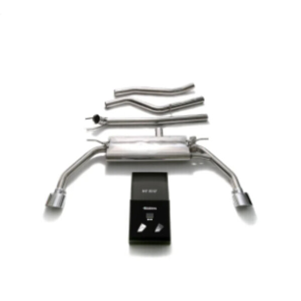 CLA180/200/250 C117 (2WD) EURO6 ARMYTRIX EXHAUST SYSTEM W/DUAL CHROME OVAL