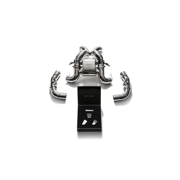 MP4-12C ARMYTRIX TITANIUM EXHAUST SYSTEM W/DUAL MATTE BLACK TIPS