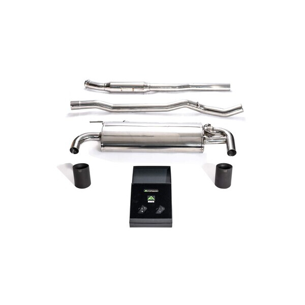 CLUBMAN JCW F54 B48 OPF ARMYTRIX EXHAUST SYSTEM W/DUAL MATTE BLACK