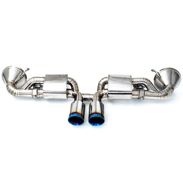 911 992 GT3/GT3RS ARMYTRIX TITANIUM EXHAUST SYSTEM W/DUAL TI BLUE
