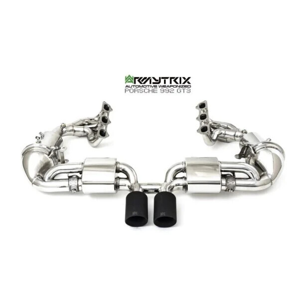 911 992 GT3/GT3RS ARMYTRIX TITANIUM EXHAUST SYSTEM W/DUAL CARBON FIBER
