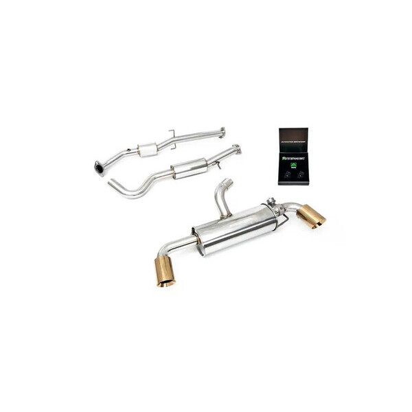 YARIS GR OPF ARMYTRIX EXHAUST SYSTEM W/DUAL GOLD