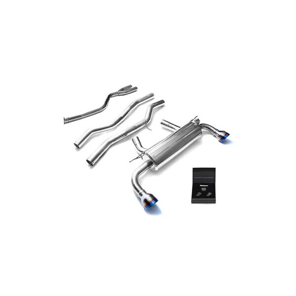 SUPRA GR MK5 OPF ARMYTRIX EXHAUST SYSTEM W/DUAL BLUE COATED