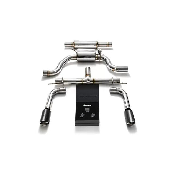 GOLF 7 GTI / GOLF 7.5 GTI ARMYTRIX EXHAUST SYSTEM W/DUAL CARBON FIBER