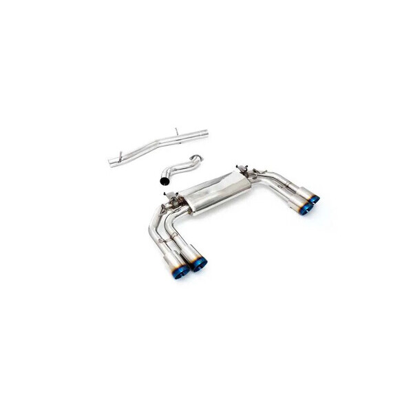 GOLF 8 R OPF ARMYTRIX EXHAUST SYSTEM W/QUAD BLUE COATED