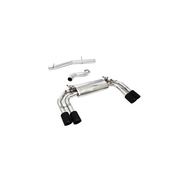 GOLF 8 R OPF ARMYTRIX EXHAUST SYSTEM W/QUAD MATTE BLACK