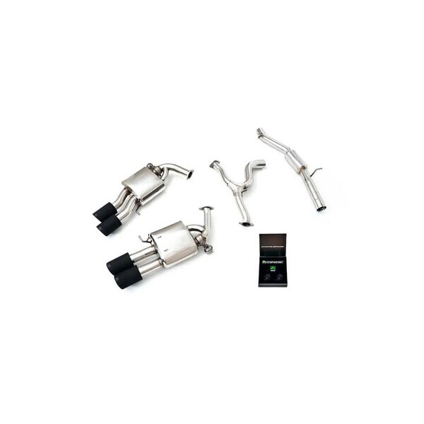 GOLF 8 R SW OPF ARMYTRIX EXHAUST SYSTEM W/QUAD MATTE BLACK