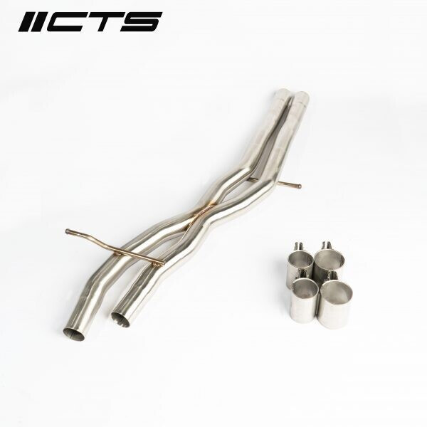 CTS TURBO Resonator Delete Kit AUDI S4 B9