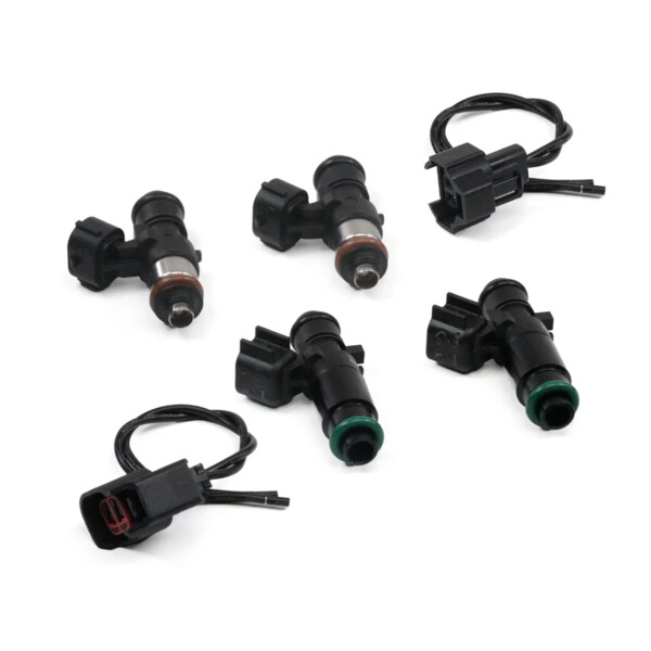 DeatschWerks 16u-17-1022-4 matched set of 4 fuel injectors two 1000cc min injectors and two 2200cc min injectors