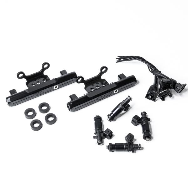 DeatschWerks 6-101-1200 subaru conversion fuel rails and 1200cc injectors
