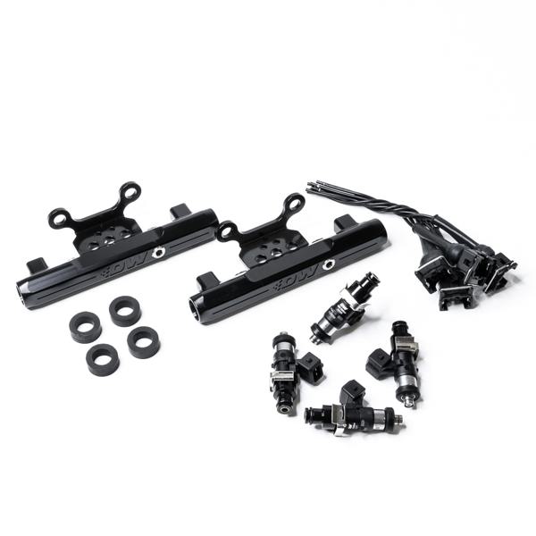 DeatschWerks 6-101-1500 subaru conversion fuel rails and 1500cc injectors