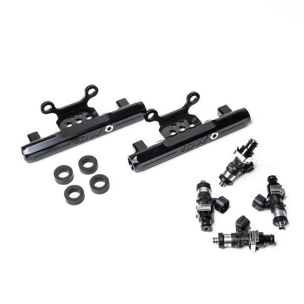 DeatschWerks 6-101-2200 subaru conversion fuel rails and 2200cc injectors
